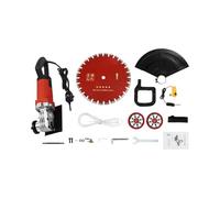 Elettrica For Calcestruzzo Da 4000 W E 16 Pollici, Circolare 3000 Giri/min Con Lama Guida A Rulli, Macchina For Il Taglio Ad Anello Taglio Di Precisione