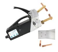 Elettrica per Saldatura a Punti Saldatrice Pinza per saldatrice Pistola punta portatile portatile monofase 2.0 + 2.0Mm Strumento di riparazione in lamiera, 220 Volt per acciaio dolce