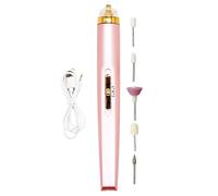 Elettrica Per Unghie | Kit 5-in-1, ABS, Ricaricabile | Trapano Per Unghie Con Luce, Levigatrice E Lucidatrice | Ṕer Acrilico, Rimozione Gel, Manicure A Casa, Uso Professionale