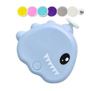 elettrica per unghie per cani, a forma di dinosauro, 3 modalità regolabili, per gattini e gatti, per la toelettatura delle zampe e cuccioli lenitivi