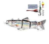 elettrica, Tratti di robotici | Robotic Simning Lure Reharteable, 4 Swimbbbbbbbbbbbbbbbbbbbbbbbbbbbbbbbbbbbbbbbbbbs per l'orticazione alla a LED per Bass Pike Musky