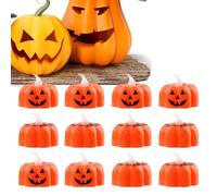 Elettriche a Luci,Luci di Tremolanti Senza Fiamma - 12 Pezzi Lampade LED Halloween Per Feste Compleanno Matrimonio Cena Camera Spiaggia Eventi
