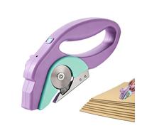 elettriche per cartone - Cesoie ricaricabili tramite USB ad alta velocità - elettriche in tessuto e taglia-scatola, per tappeti, pelle, carta, imballaggio, disimballaggio,