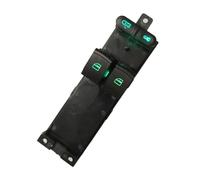 Elettriche Pulsantiera Finestra Per Skoda Per Fabia Per Octavia Per Praktik 6Y 1999 2000 2001 2002 Interruttore Alzacristalli Elettrico 2 Porte 1J3959857A Pulsantiera Finestra(Green)