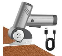 Elettriche Senza Filo - 2000mAh Ricaricabile con Luce LED e,Tagliatore Elettrico 4V,Per Garage Ufficio Lavori Fai Da Te Cucito Carta Tessuto Moquette