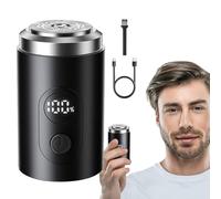 elettrici da uomo, con testa galleggiante, compatto, a lunga durata della batteria, strumento per la toelettatura con display digitale, per uomini, padre, marito, fidanzato