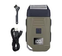 elettrici da uomo, kit rasoio per barba - Rasoio elettrico alternativo per uso domestico con rete protettiva | Kit per la cura della barba, tagliacapelli, kit per la cura degli uomini, impermeab