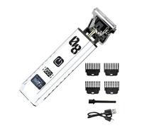 Elettrici da Uomo - Tagliacapelli Ricaricabile Senza Fili e Set Completo per la Toelettatura, Rasoio Elettrico Premium con, Adatto per la Manutenzione della Barba di Papà, Fidanzato, N