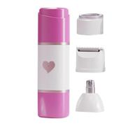 Elettrici Per Donne - Tagliacapelli Con Ricarica USB-C E 3 Testine Di Attacco,Trimmer Per Peli Corporei | per Capelli Viso Bikini Corpo Pelle Gambe Donne Bellezza Viaggio Ragazze