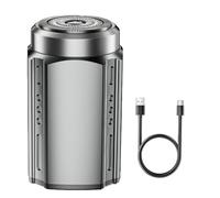 Elettrici Per Il Viso 'Uomo | Tagliabarba Impermeabile Con Display Digitale Per La Cura a Barba | Elettrici Da Viaggio | Per Papà, Marito, Fidanzato, Viaggio, Casa, E Bagno