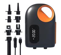 Elettrici portatili Pompe di gonfiaggio Set Con Luce LED Compressori D'aria Ad Alta Velocità Per Attrezzature Sport Acquatici Pompe di gonfiaggio all'aperto