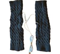 elettrici ricaricabili, scalda gambe calze invernali riscaldati USB riscaldamento ricaricabile e lavabile caldo per campeggio in bicicletta da trekking