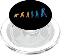 Elettricista con strumenti su una scala da inserviente PopSockets PopGrip per MagSafe