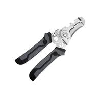 Elettricista professionale Wire Stripper Strumento di crimpatura Funzione Efficiente Pinze Manico ergonomico Costruzione in acciaio al carbonio per uso domestico Officina Multifunzione Spellafili