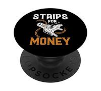 Elettricista Strisce Per Soldi Divertente Umorismo Scherzo Meme Uomini Donne PopSockets PopGrip Adesivo