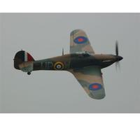 Elettrico 1/8 Scala Inglese Ww-Ii Hawker Hurricane Mk1 Plans, Sagome, Inst 60ws