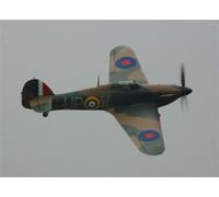 Elettrico 1/8 Scala Inglese Ww-Ii Hawker Hurricane Mk1 Plans, Sagome, Inst 60ws