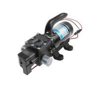 Elettrico 12V 24V 120W 10/min Pellicola d'acqua Micro pompa acqua nera ad alta pressione for spruzzatore d'acqua da giardino agricolo Lavaggio auto(24V)