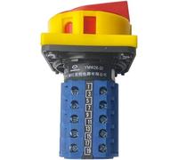 Elettrico 3 Posizioni 20a 690v On-off-on Lucchetto 5 Poli di Controllo Rotante Camma Commutatore Contatto Argento Ymw26 Lw26gs, 102 On-off-on