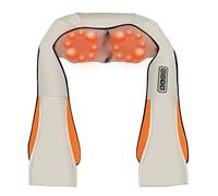 Elettrico 3D Shiatsu Massaggiatore con Il Calore per Profondo Impastamento Massaggio Collo Schiena e Spalle Tre Velocità per Uso Domestico e Ufficio