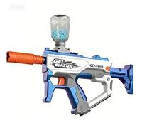 Elettrico Ad Alta Velocità Molteplici raffiche Crystal Space Gun Giocattoli Soft Bullet Gun Boy Toy (Blu)