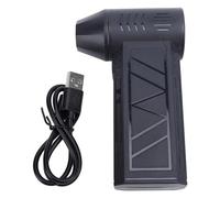 Elettrico Air Duster 130000RPM Ventilatore portatile portatile con luce LED Soffio potente per la pulizia della tastiera Soffia neve ABS PC 130x78x38mm