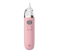 Elettrico Aspiratore Nasale, Bambino Naso Sucker con Musica E Schermo LCD Clear Stuffy Noses Velocemente E Delicatamente Sicurezza Igienica, per Neonati E Bambini Piccoli,Rosa