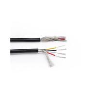 Elettrico Cavo, Cavo di controllo audio schermato da 10 m 20-32 AWG 2-5 conduttori PVC rame grigio nero UL2547(GRAY,32AWG X 10M-3CORES)