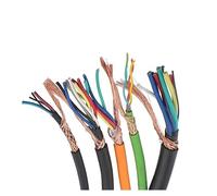 Elettrico Cavo, Cavo schermato multipolare 2-5 conduttori in rame PVC 1 metro Tipi multipli(Spindle 3x2.5)