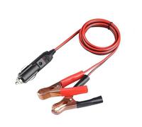 Elettrico Clip-On Cavo 150cm Alligatore Morsetto per Auto Cavo Prolunga
