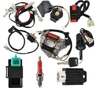 Elettrico Completo Statore Bobina CDI Cablaggio Interruttore Blocco Interruttore