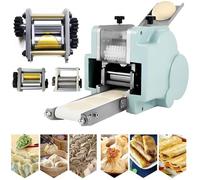 Elettrico Dumpling Wrapper Maker, macchina per la lavorazione della pasta commerciale, 3 stampi, 60 pezzi/min, 110 V per ristoranti