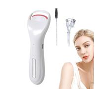 Elettrico Eyelash Curler, 3 Temp Settings Ricaricabile Lash Curlers, Portatile Makeup Tool, 5,12 x 1,57 x 0,59 pollici, Natural Long-Lasting Curls Versatile Ideal for Women and Girls