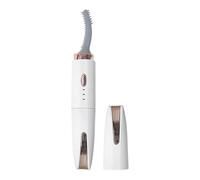 Elettrico Eyelash Curler and Eyebrow Epilator, Safe Silicone Heated Lash Curler, Natural Lift Effect, Medium to High Heat Settings, 2-in-1 Beauty Tool for Beauty Routine with Ease