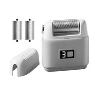 Elettrico Foot File Ricaricabile, Riparazione del piede e Grinding Device, Tre teste Elettrico Foot Scrubber, Elettrico Foot Grinder, Elettrico Callus Remover For Women And Men, Ricaricabile Foot