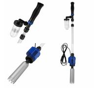Elettrico Ghiaia Aspirapolvere Pompa Acquario Pesci Acqua Cambio Sifone