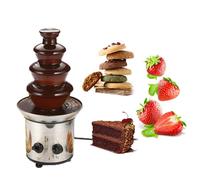 Elettrico In Acciaio Inox Fonduta di Cioccolato Fontana Per BARBECUE