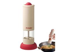 Elettrico Pepper Grinder, Automatic Salt & Pepper Mill, Ricaricabile One-Handed, Coarseness Adjustable (USB Charging & LED Light), For Home, Kitchen, Dining, Cooking