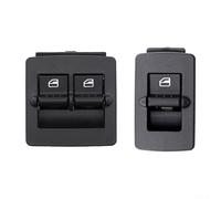 Elettrico Per Finestra Interruttore di Controllo 1C099527 per Per Maggiolino 1998-2010, Lato Sinistro o Destro Pulsante di Ricambio ABS, Nero Interno Auto Parte 1C0959855A01C (Una coppia)