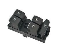 Elettrico Per Skoda Octavia 2012-2018 Anteriore Sinistro Driver Finestra Di Potere Sollevatore Pulsante Interruttore Unità Di Controllo Accessori Auto(Cromo)