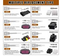 Elettrico Perno Strumento di Rimozione Kit Punta Ricambio Terminale