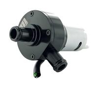 Elettrico Pompa acqua moto Force Racing, universale 12 V, 15 mm connettore diametro, Nero