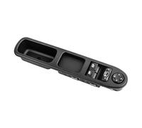 Elettrico Pulsante Interruttore Alzacristalli Elettrico Per Auto Per Peugeot 207 2007-2015 6554QC 6554QK Pulsante Di Controllo Elettrico Regolazione Potenza(NERO 1)