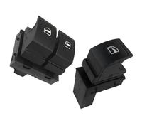 Elettrico Pulsantiera Alzavetri Pulsante interruttore alzacristallo elettrico 1K3959857A per Caddy per EOS per Golf MK5 per Passat B6 6R 1F0959855