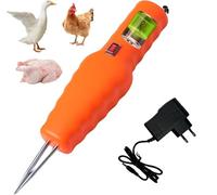 Elettrico Quick Chicken Plucker, Handheld Chicken Plucker Macchina, Elettrico Poultry Feather Plucker, Automatico Ricaricabile Poultry Short Hair Plucking Tool (Orange, Charging type)