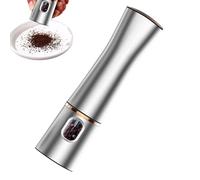 Elettrico Salt And Grinder - Acciaio inossidabile Refillable Grinder | Battery Powered Kitchen Gadget Mill Grinding Bottle with Adjustable Coarseness for Spices Rock Salt
