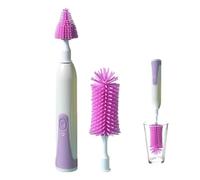 Elettrico Silicone Bottle Cleaner, Waterproof Nursing & Nipple Brush, 360° Cleaning, 1200mAh Ricaricabile Milk Bottle Scrubber, Design for Easy Storage and Transport