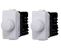 Elettrico Store Interruttore Dimmer, Regolatore Variluce 100-1000W, Compatibile con Bticino Matix, Bianco