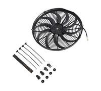Elettrico Ventola Radiatore 7 9 10 12 Pollici Universale Sottile Ventola Push Pull Ventola Elettrica Radiatore Tipo Aspirazione Dell'aria Kit Montaggio Raffreddamento 12V 80W 2100 Giri/min(10 inch)