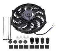 Elettrico Ventola Radiatore Ventola Di Raffreddamento Motore Per Auto Universale Da 12 Pollici Ventola Raffreddamento Motore Elettrica Sottile Push-pull Da 12V Con Kit Di Montaggio